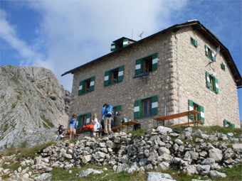 Seekofelhütte mit Seekofel