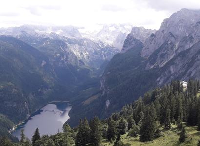 Blick auf den hinteren Gosausee