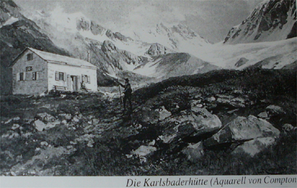 Höller Hütte Gemälde E.T. Compton