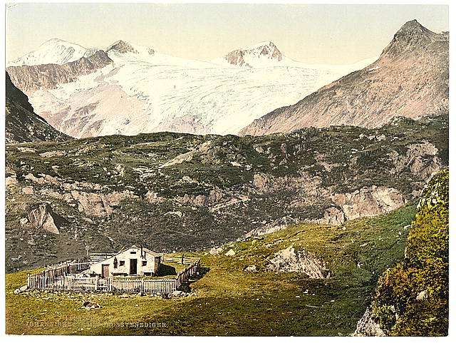 Johannishütte um 1900 mit Großvenediger