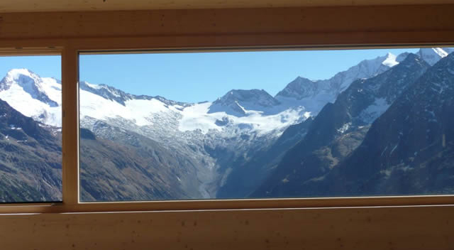 Olperer Hütte Panoramafenster