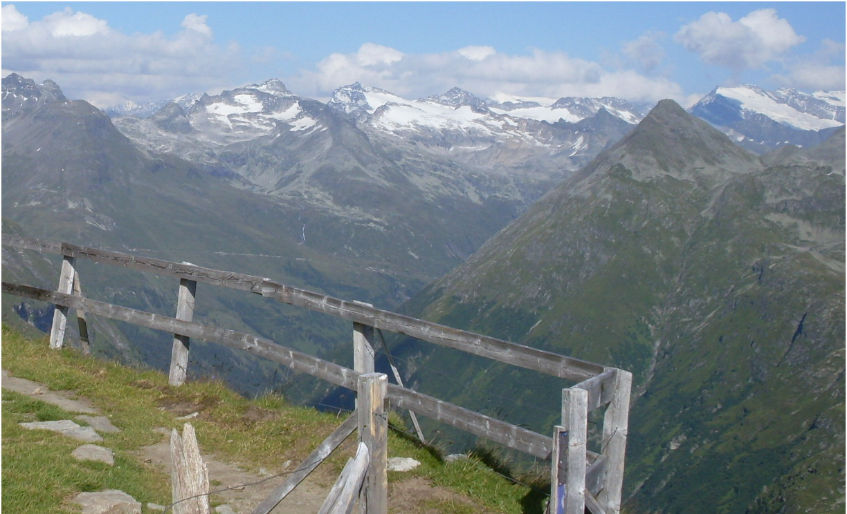 Blick zum Großglockner