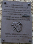 Gedenktafel zur Übernahme der Richterhütte